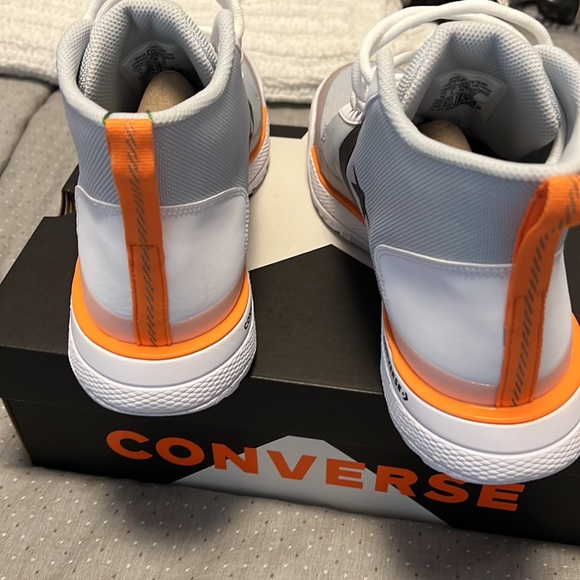 Brand New Sz 10 Converse Star Series BB Tinker Hatfield Pure Platinum W/ Box - Picture 4 of 6